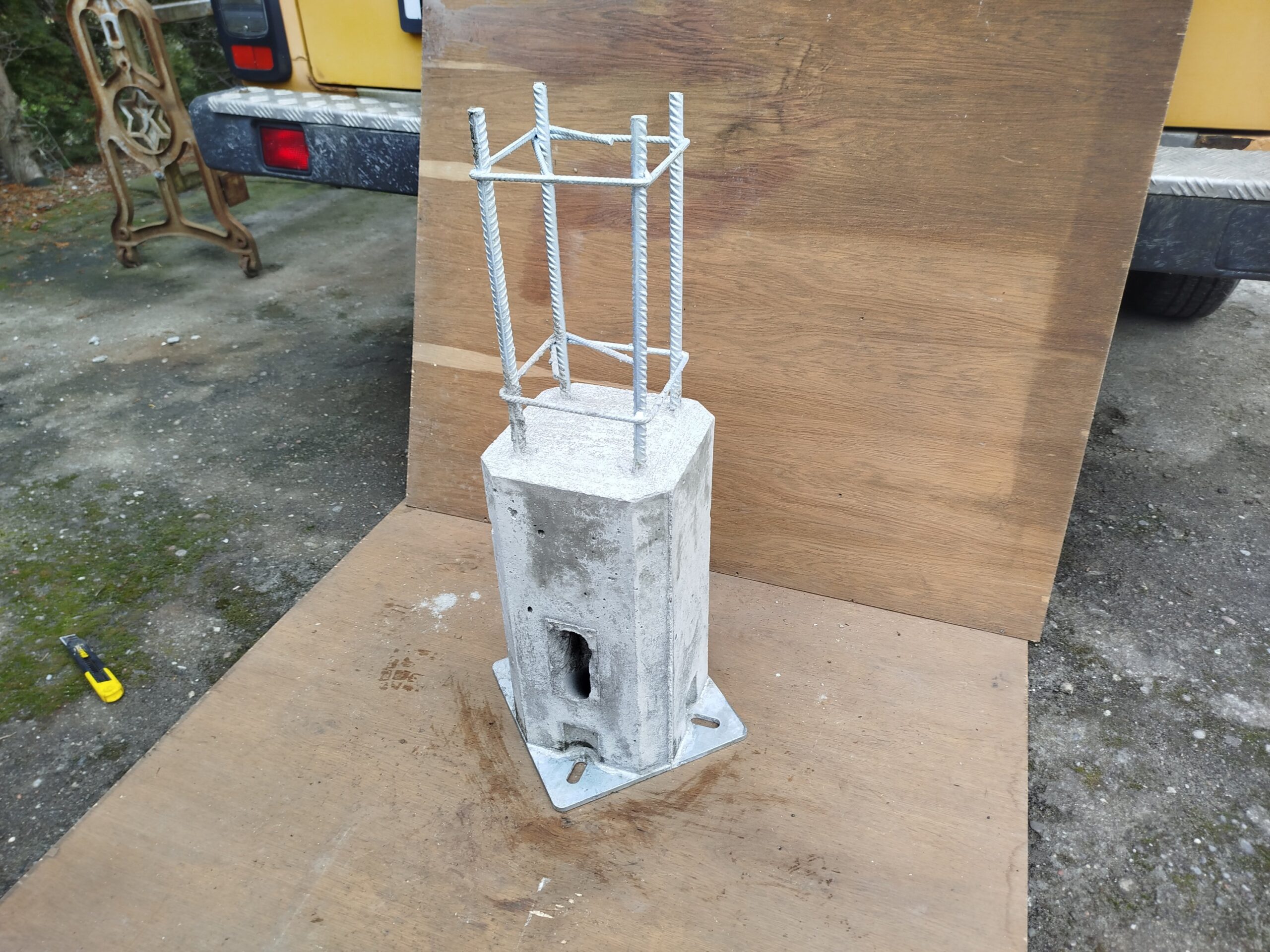 Fundament zanurzany K2-K260/8/M16 - obrazek 4