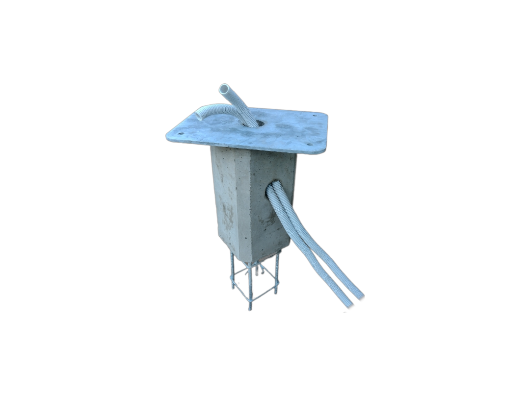 Stopa żelbetowa szlabanu K2-S2225/325