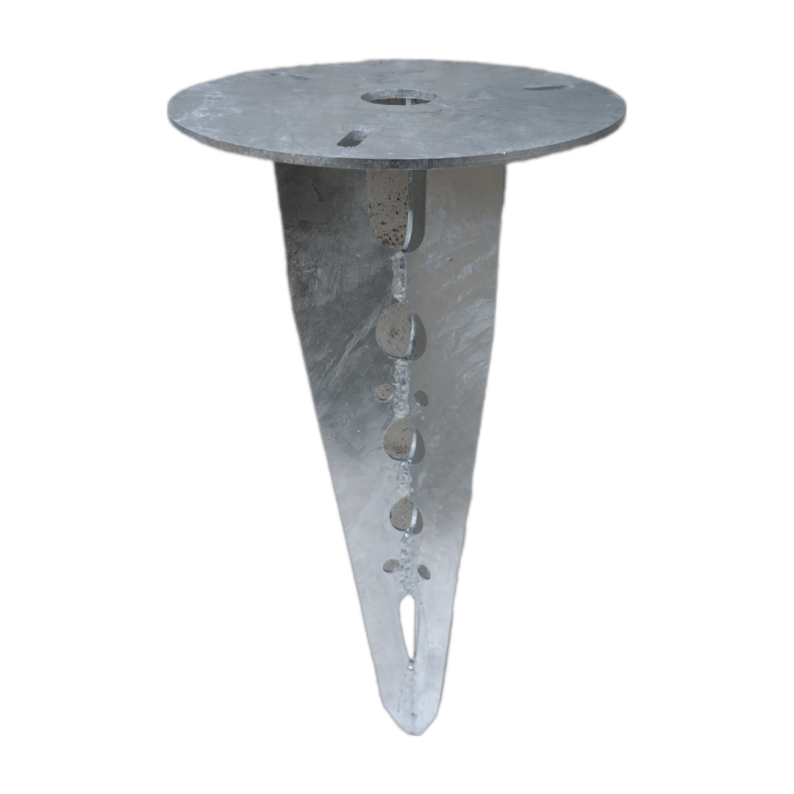 Stopa stalowa wbijana W44-R210-3/M10