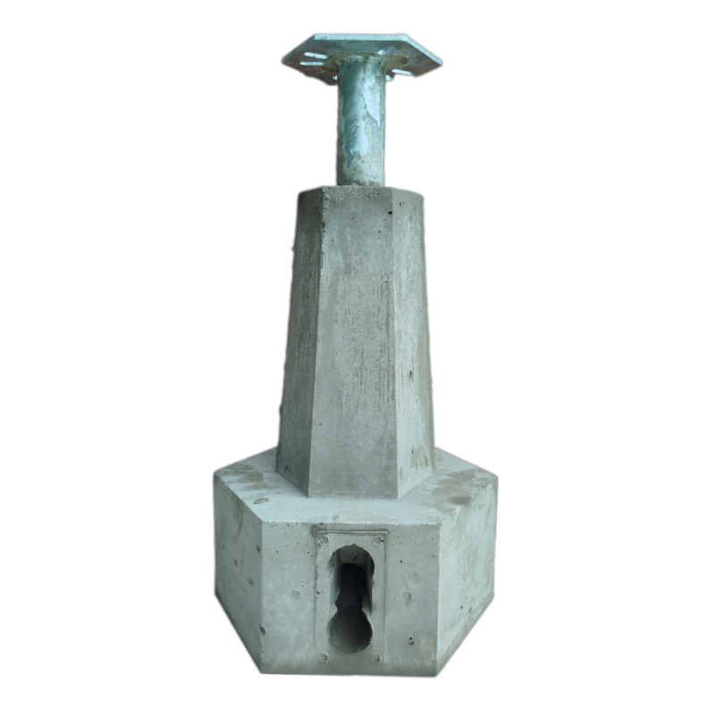 Fundament wkopywany Z25-H140-U/M8